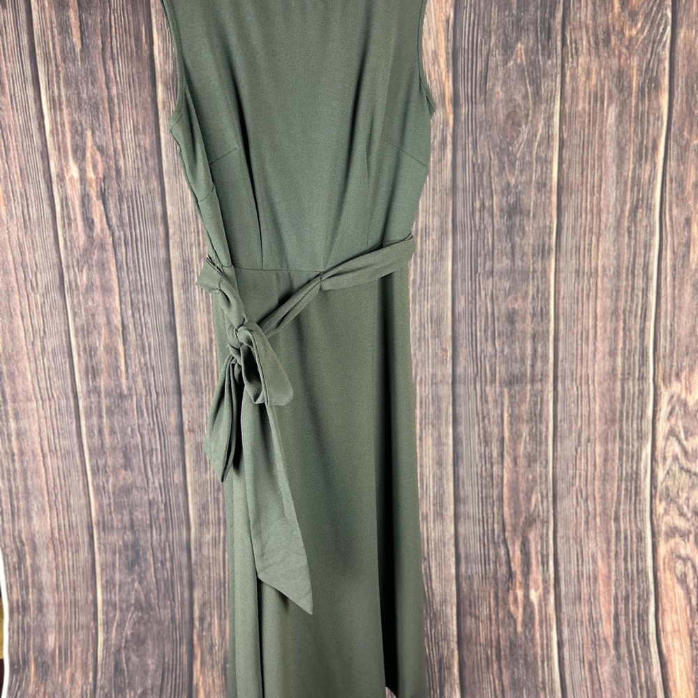 Shelby & Palmer Green Sheath Midi Dress for Cocktail